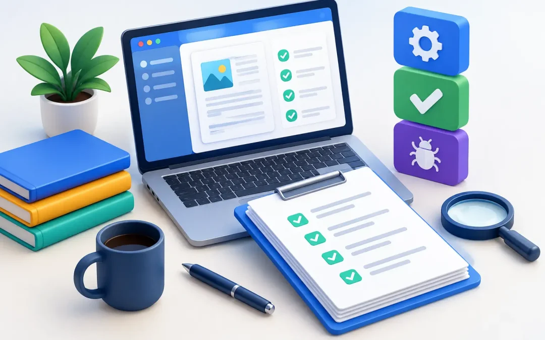 Best Practices for Test Documentation on Site