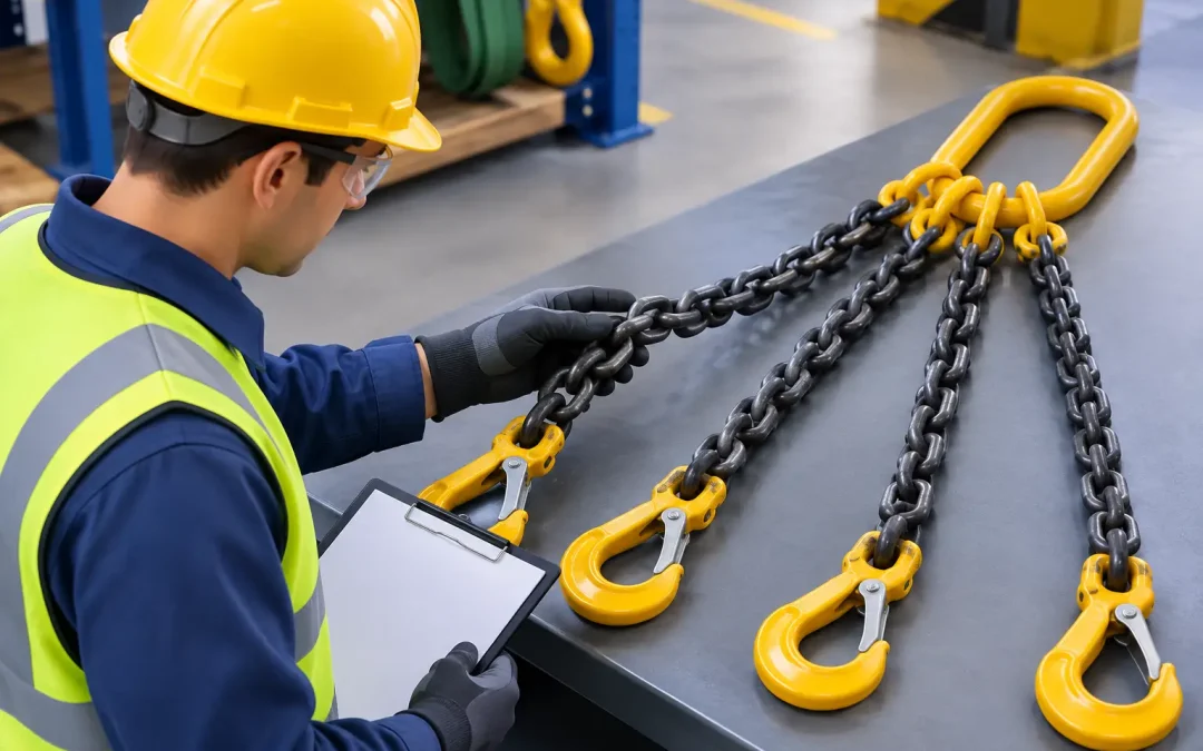 How to Inspect Chain Slings Before Every Lift